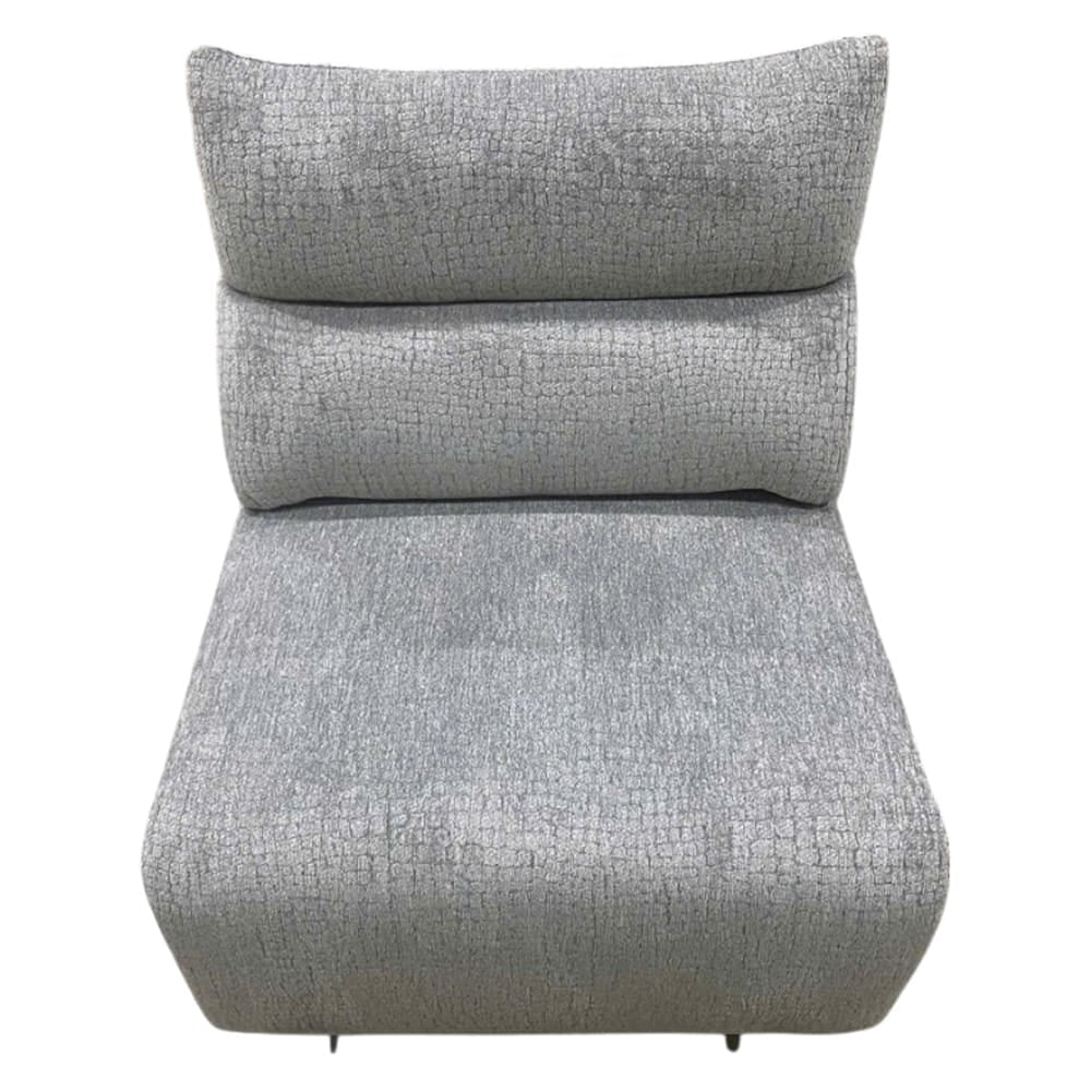 ACME Furniture - Fullar - Modular Power Motion Armless Recliner - Light Gary Chenille - LV03312 view 1