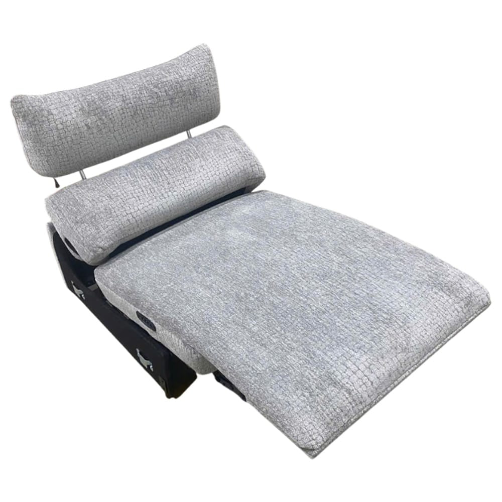 ACME Furniture - Fullar - Modular Power Motion Armless Recliner - Light Gary Chenille - LV03312 view 2