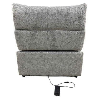 ACME Furniture - Fullar - Modular Power Motion Armless Recliner - Light Gary Chenille - LV03312 view 3