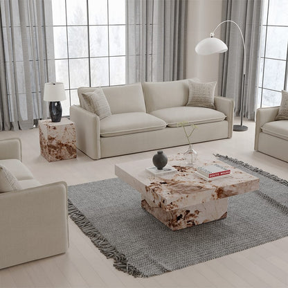 ACME Furniture - Fultan End Table - Engineered Stone Finish - LV03936 view 5