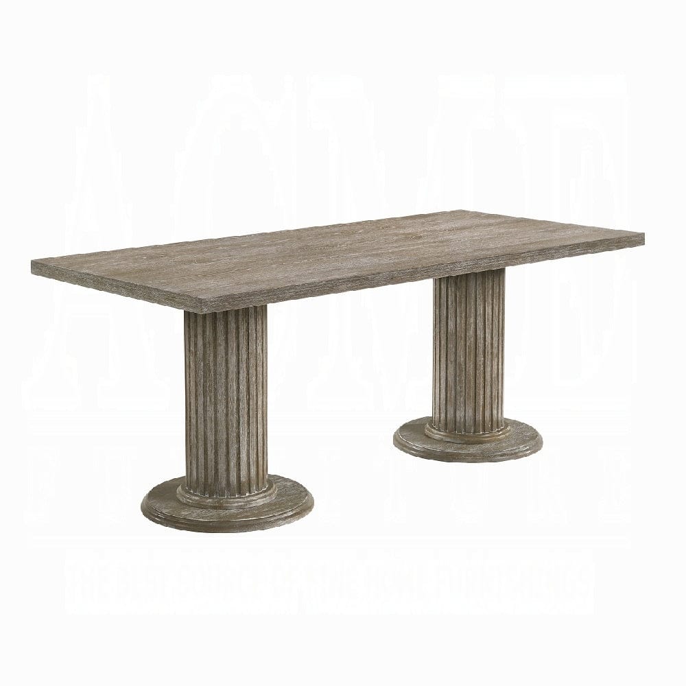 ACME Furniture - Gabrian Dining Table w/Double Pedestal - 60170 view 1
