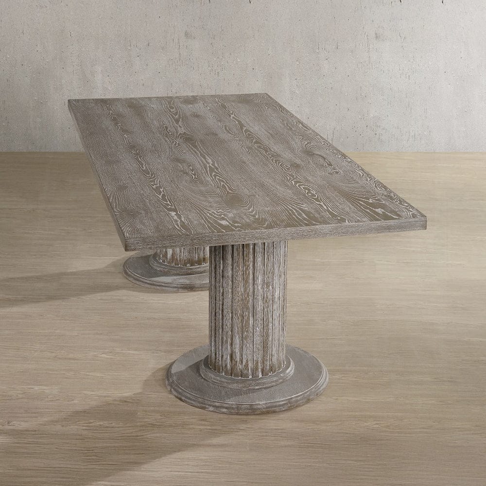 ACME Furniture - Gabrian Dining Table w/Double Pedestal - 60170 view 4