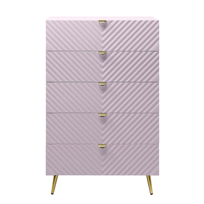 ACME Furniture - Gaines Chest - Pink High Gloss Finish - BD02666 veiw 4