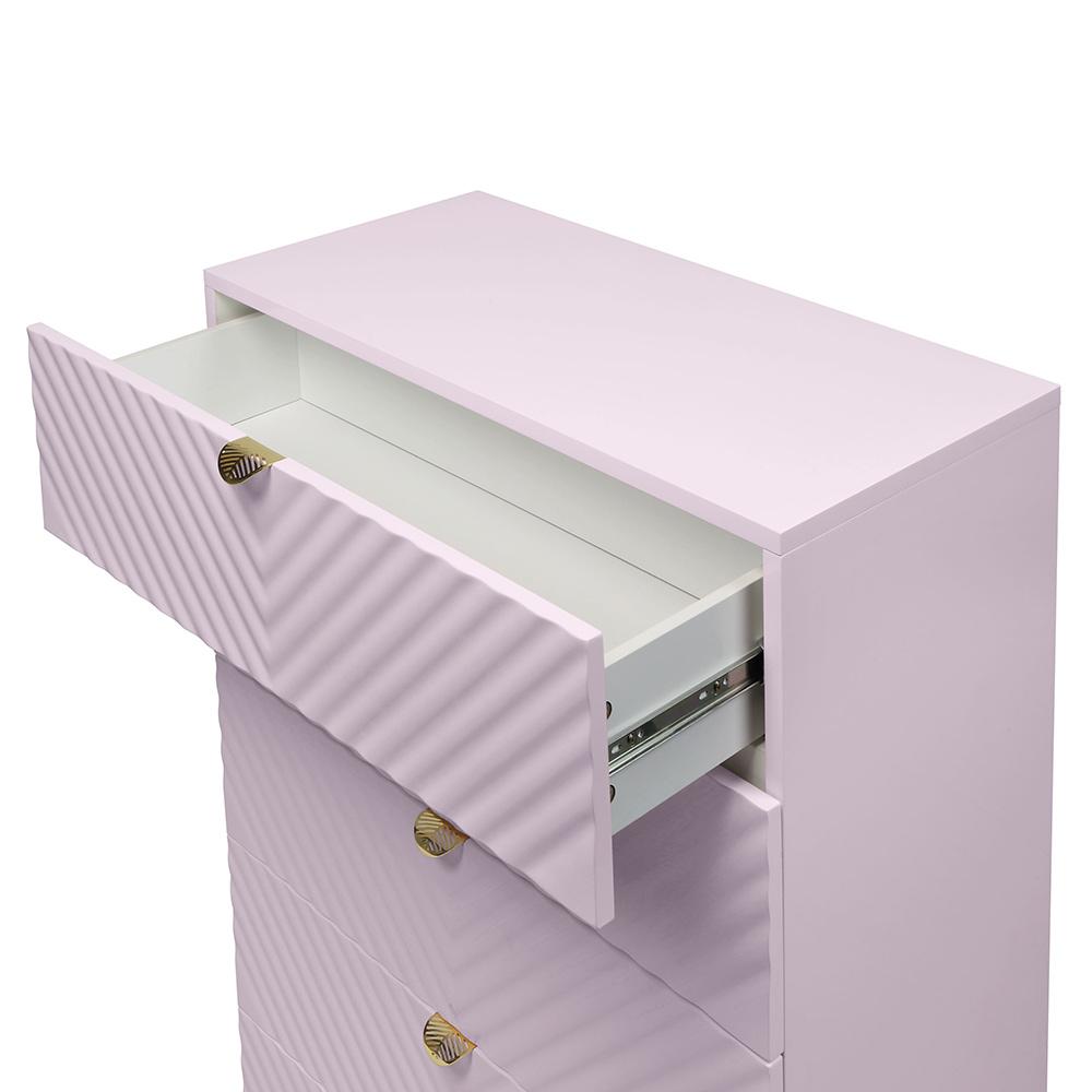 ACME Furniture - Gaines Chest - Pink High Gloss Finish - BD02666 veiw 8