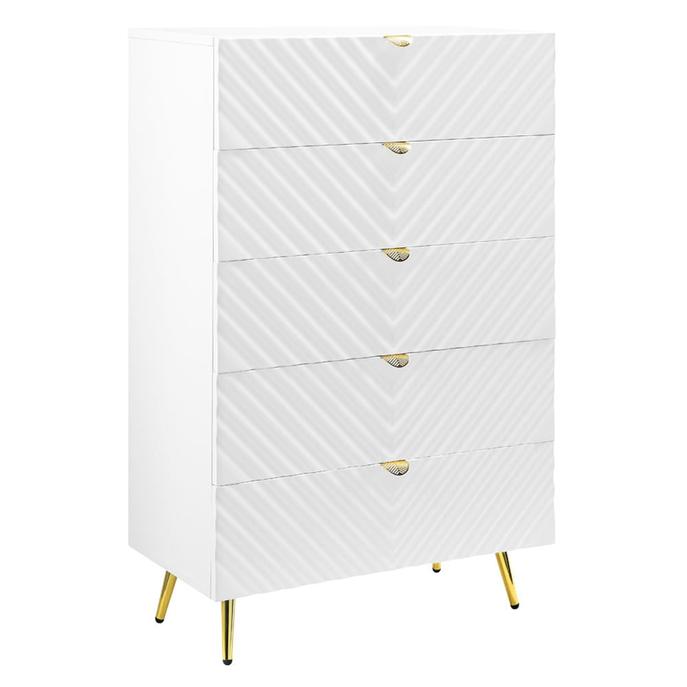 ACME Furniture - Gaines - Chest - White High Gloss  - BD01038A view 1
