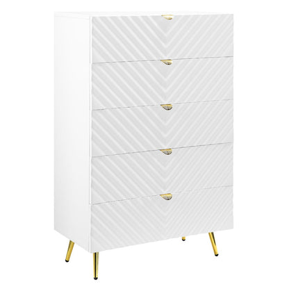 ACME Furniture - Gaines - Chest - White High Gloss  - BD01038A view 1