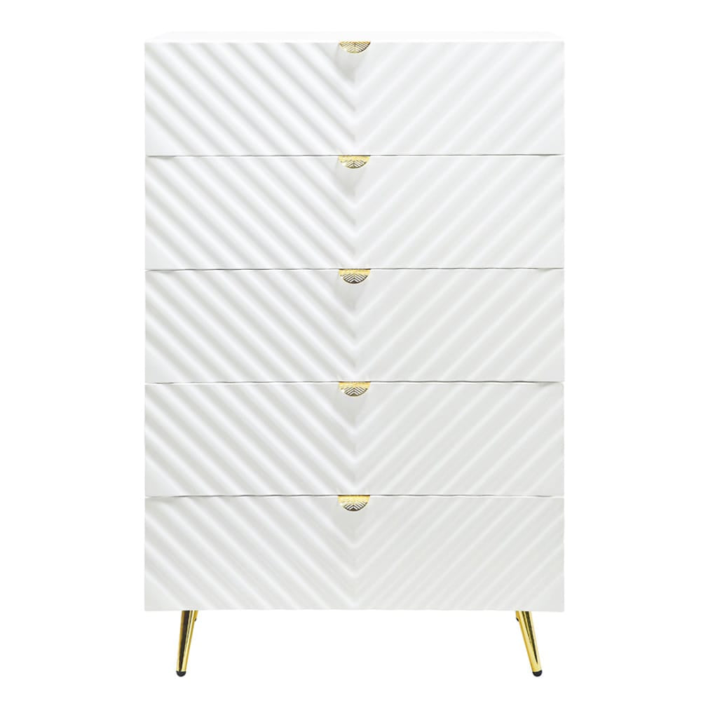 ACME Furniture - Gaines - Chest - White High Gloss  - BD01038A view 2