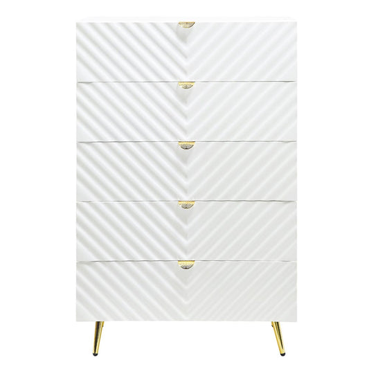 ACME Furniture - Gaines - Chest - White High Gloss  - BD01038A view 2