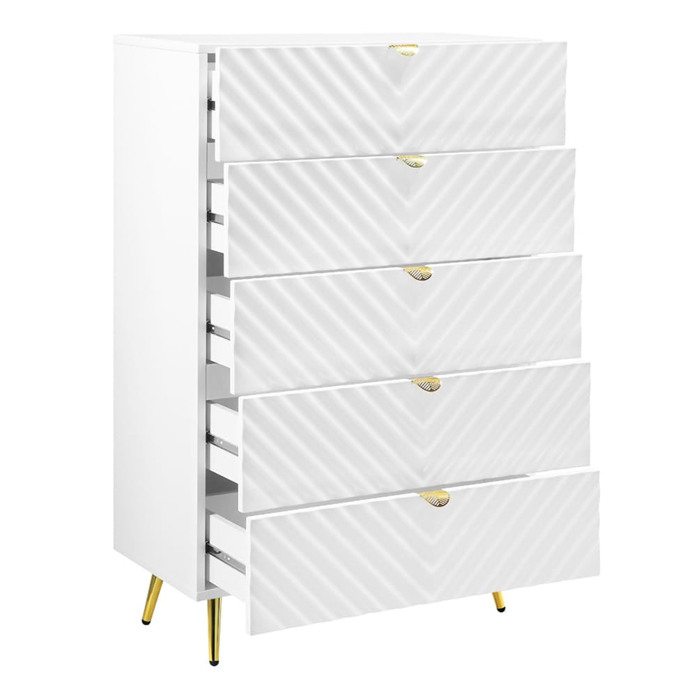 ACME Furniture - Gaines - Chest - White High Gloss  - BD01038A view 3