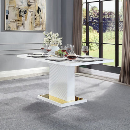 ACME Furniture - Gaines Dining Table - DN01258 view 4