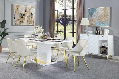 ACME Furniture - Gaines Dining Table - DN01258 view 5