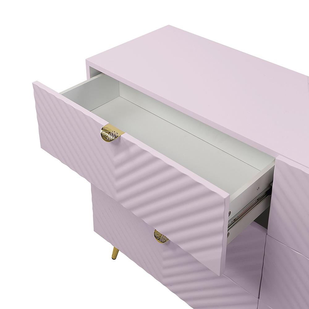 ACME Furniture - Gaines Dresser - Pink High Gloss Finish - BD02665 view 6