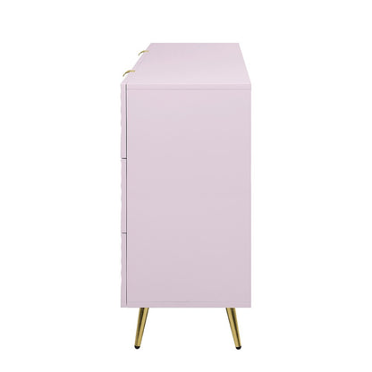 ACME Furniture - Gaines Dresser - Pink High Gloss Finish - BD02665 veiw 5