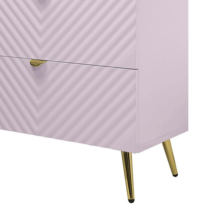 ACME Furniture - Gaines Dresser - Pink High Gloss Finish - BD02665 veiw 11