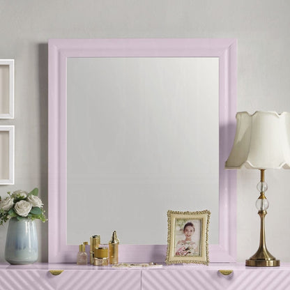 ACME Furniture - Gaines Mirror - Pink High Gloss Finish - BD02664 view 4