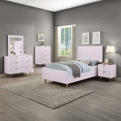 ACME Furniture - Gaines Mirror - Pink High Gloss Finish - BD02664 view 7
