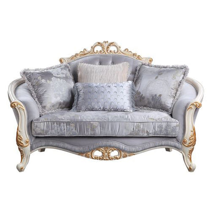 ACME Furniture - Galelvith - Loveseat w/4 Pillows - Gray Fabric - LV00255A view 2