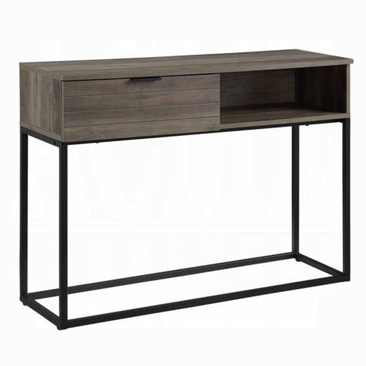 ACME Furniture - Galeno Writing Desk - Rustic Oak & Black Finish - OF00320 view 1