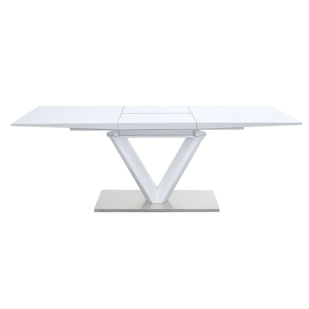 ACME Furniture - Gallegos Dining Table - White High Gloss - DN01947 veiw 1