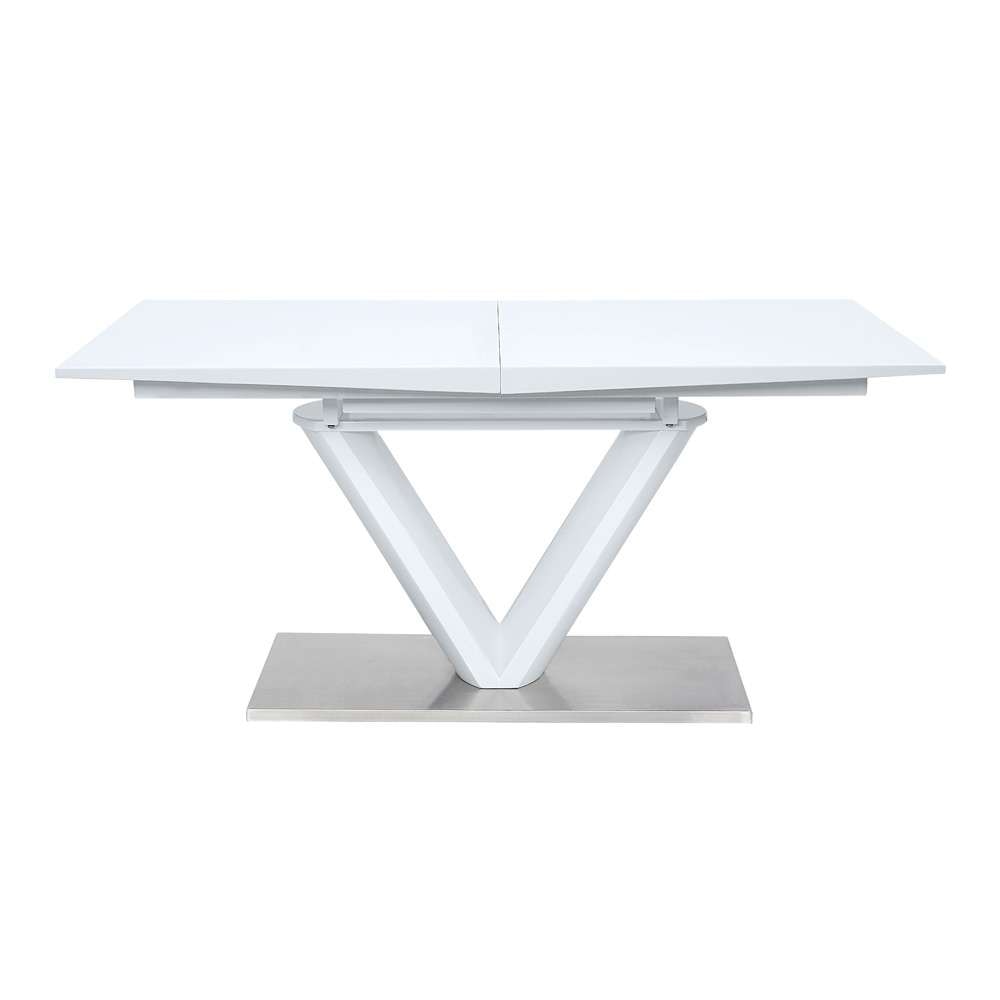 ACME Furniture - Gallegos Dining Table - White High Gloss - DN01947 veiw 2