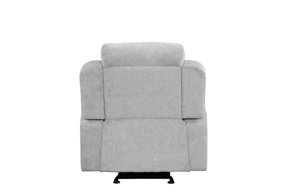 ACME Furniture - Galya Motion Glider Recliner - Light Gray Chenille - LV04682 view 4