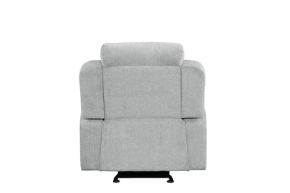 ACME Furniture - Galya Motion Glider Recliner - Light Gray Chenille - LV04682 view 4