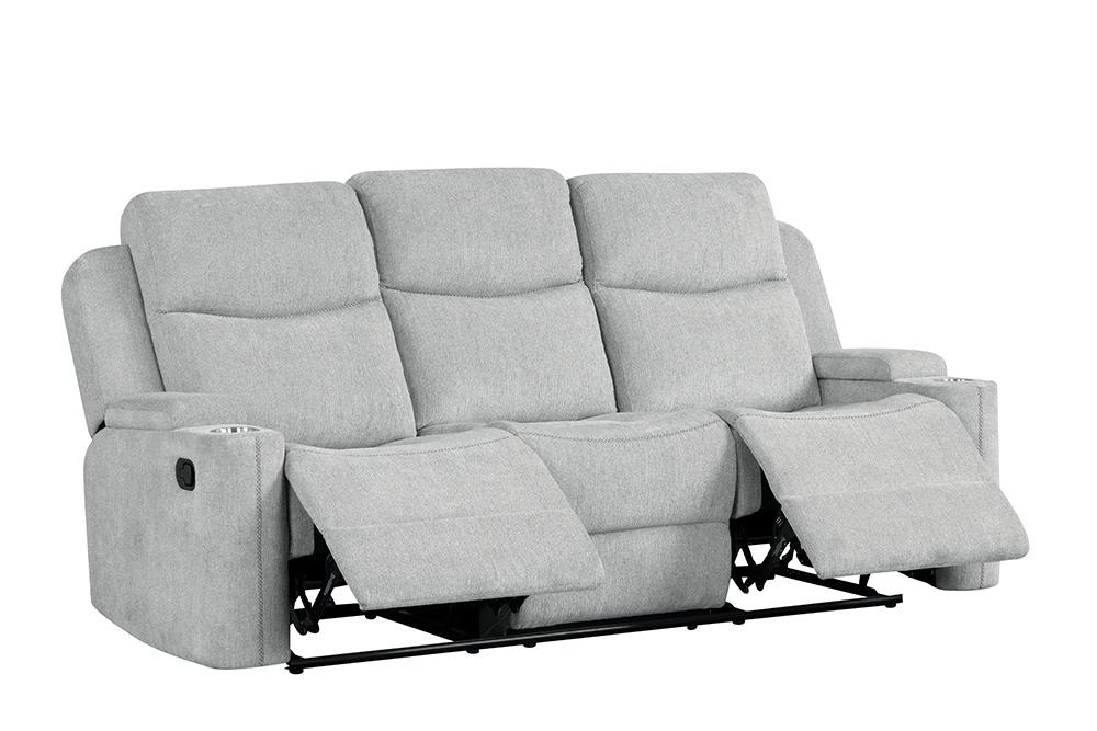 ACME Furniture - Galya Motion Sofa - Light Gray Chenille - LV04680 veiw 1