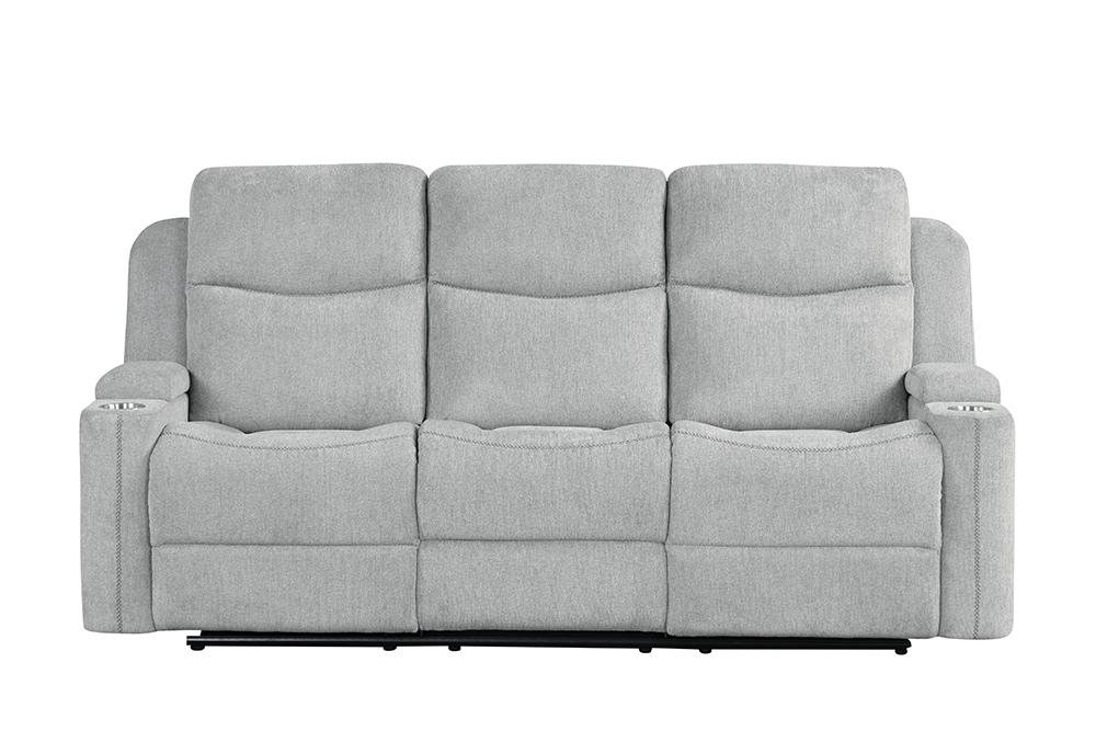 ACME Furniture - Galya Motion Sofa - Light Gray Chenille - LV04680 veiw 2