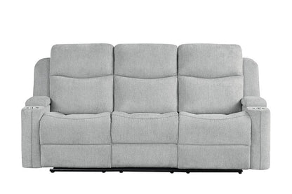ACME Furniture - Galya Motion Sofa - Light Gray Chenille - LV04680 veiw 2