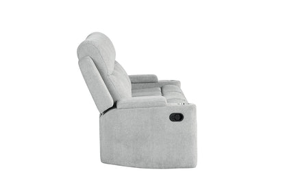 ACME Furniture - Galya Motion Sofa - Light Gray Chenille - LV04680 veiw 3