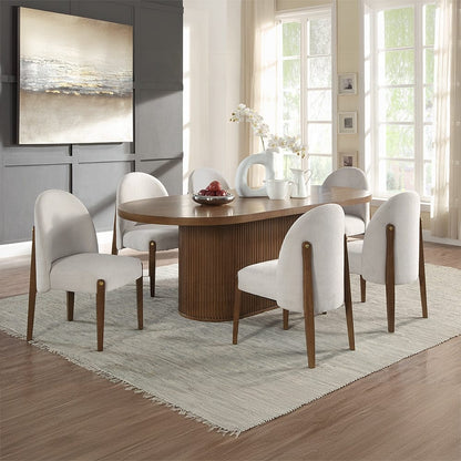 ACME Furniture - Gamarya Dining Table - Oak Finish - DN02855 view 5
