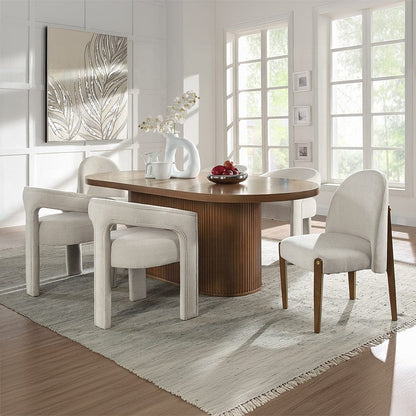 ACME Furniture - Gamarya Dining Table - Oak Finish - DN02855 view 6