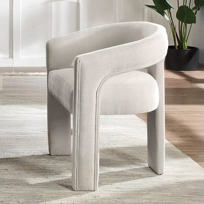 ACME Furniture - Gamarya Side Chair (Set of 2) - White Fabric - DN02856 view 6