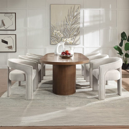 ACME Furniture - Gamarya Side Chair (Set of 2) - White Fabric - DN02856 view 8