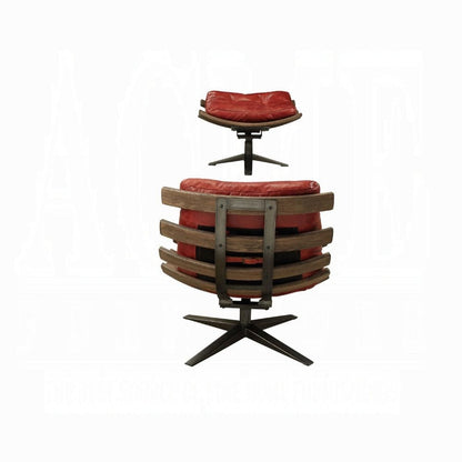 ACME Furniture - Gandy Chair & Ottoman - 59531  4