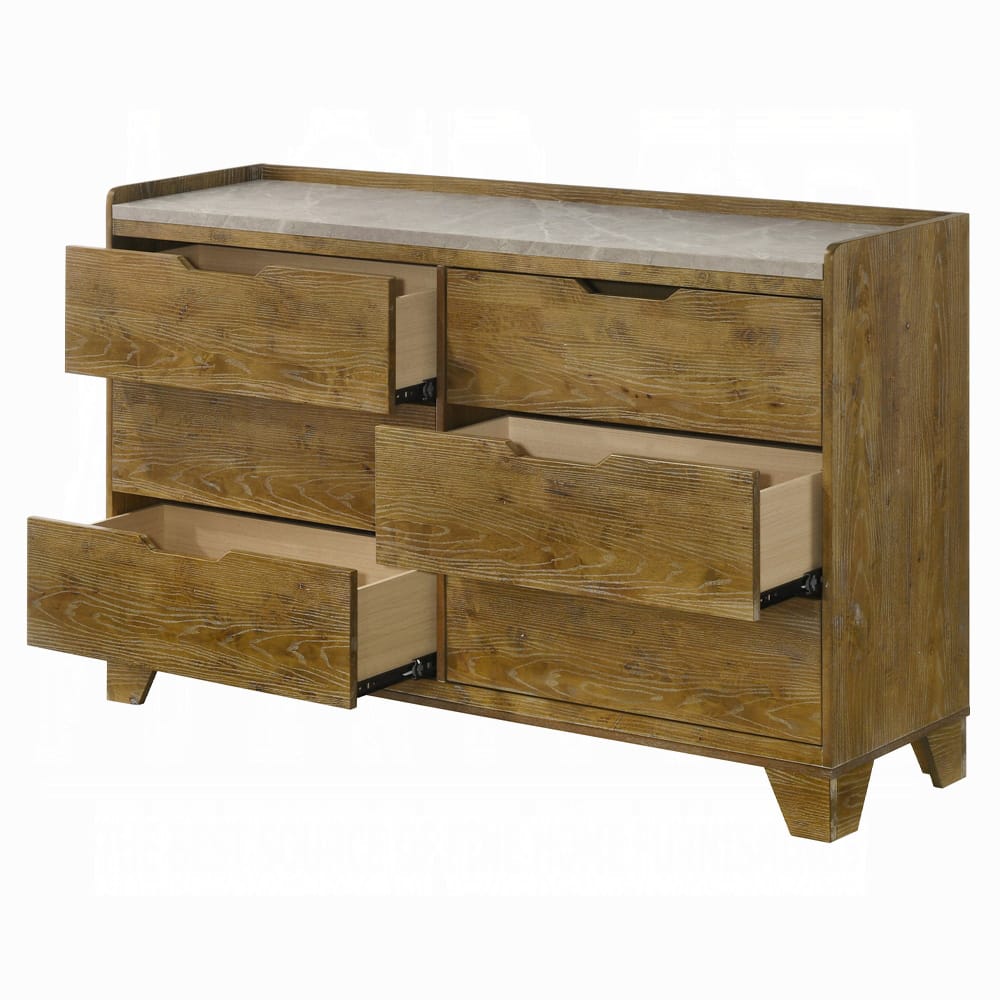 ACME Furniture - Garcia - Dresser - Light Aspen Brown - BD04865 view 3