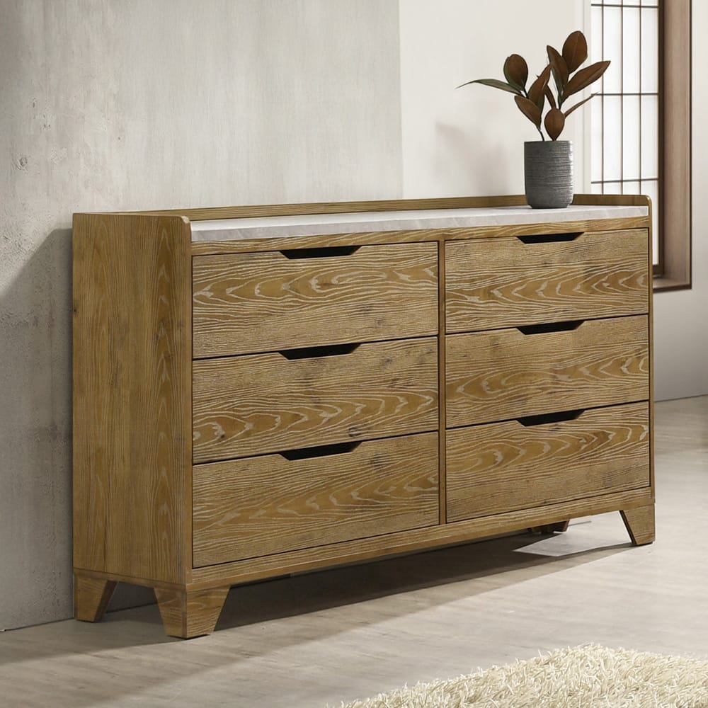 ACME Furniture - Garcia - Dresser - Light Aspen Brown - BD04865 view 4