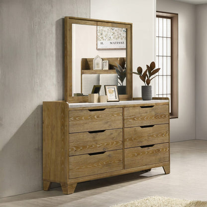 ACME Furniture - Garcia - Dresser - Light Aspen Brown - BD04865 view 5