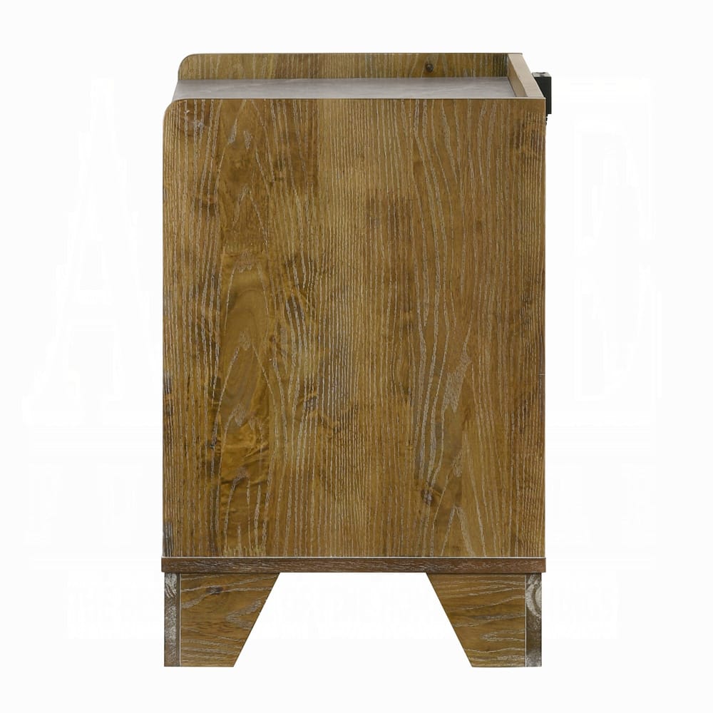 ACME Furniture - Garcia - Nightstand w/LED - Light Aspen Brown - BD04863 view 3