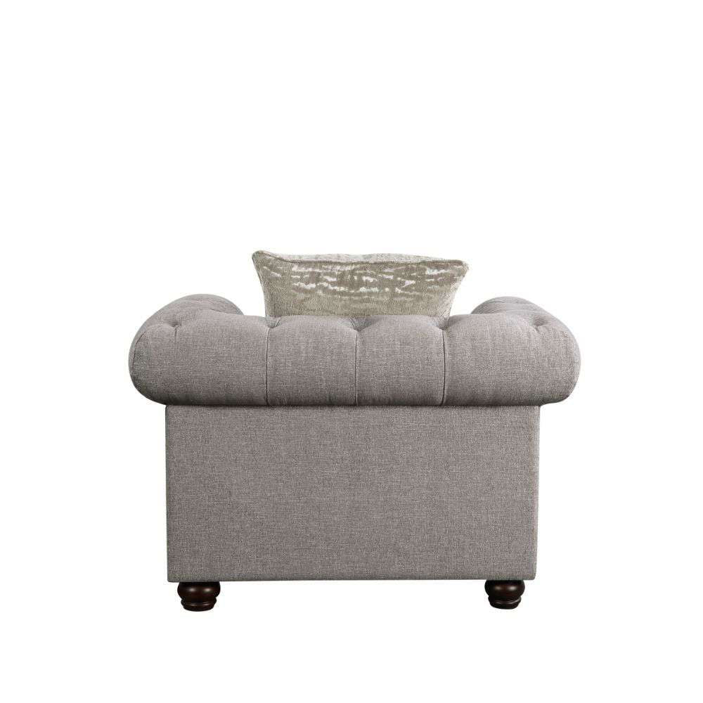 ACME Furniture - Gardenia Chair (w/1 Pillow) - 53097 veiw 4
