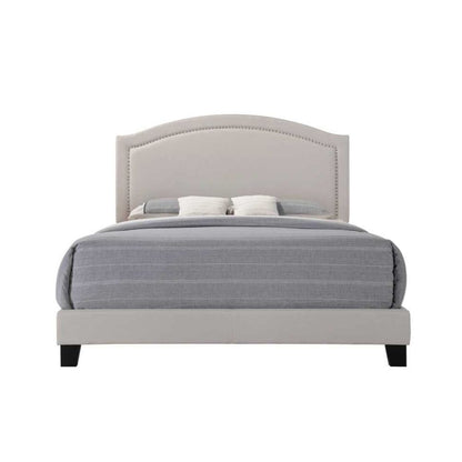 ACME Furniture - Garresso - Queen Bed - Fog Fabric - 26340Q view 2