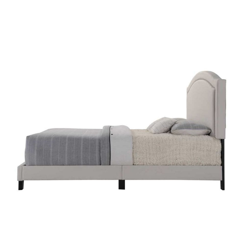 ACME Furniture - Garresso - Queen Bed - Fog Fabric - 26340Q view 3