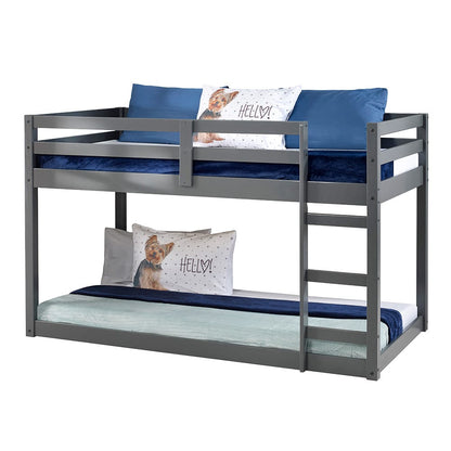 ACME Furniture - Gaston - Twin Loft Bed - Gray - 38180A view 1