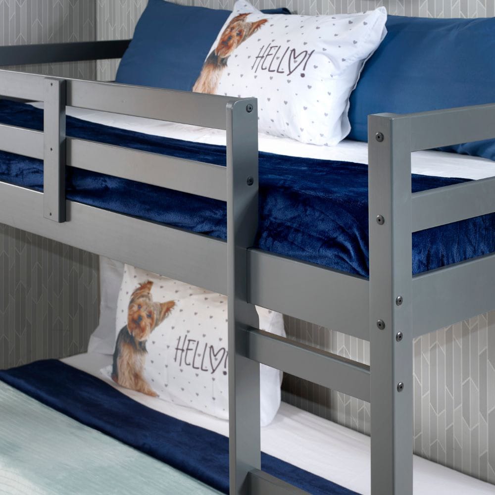 ACME Furniture - Gaston - Twin Loft Bed - Gray - 38180A view 3