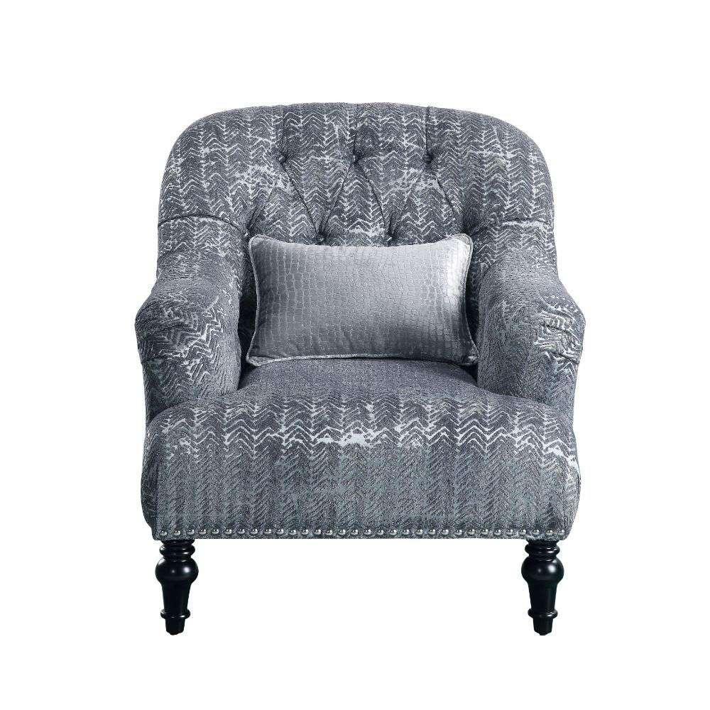 ACME Furniture - Gaura Chair (w/1 Pillow) - 53092 veiw 2