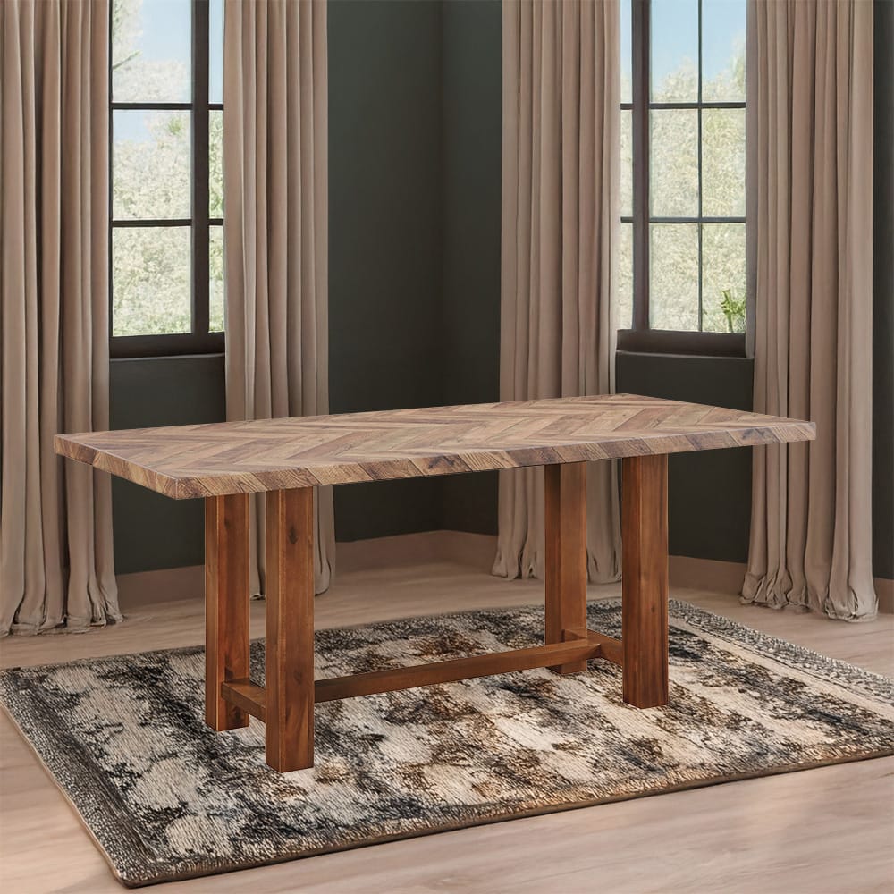ACME Furniture - Gilsea - Dining Table - Brown  - DN04395 view 5