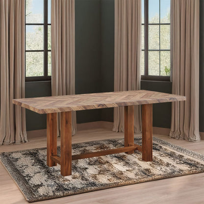 ACME Furniture - Gilsea - Dining Table - Brown  - DN04395 view 5