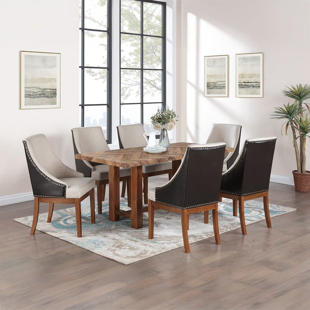 ACME Furniture - Gilsea - Dining Table - Brown  - DN04395 view 6