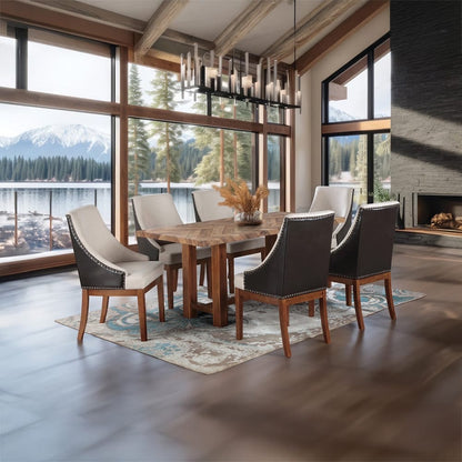 ACME Furniture - Gilsea - Dining Table - Brown  - DN04395 view 7