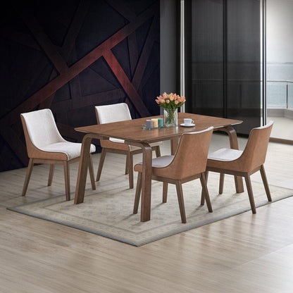 ACME Furniture - Ginny Dining Table - Walnut - DN02307 view 6